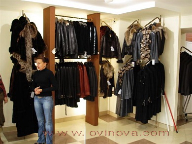 Магазин меховой одежды Мантия - дизайн Светланы Овиновой